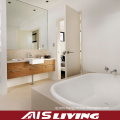 Wall Mounted Veneer Bathroom Cabinets Vanity for Apartment (AIS-B006)